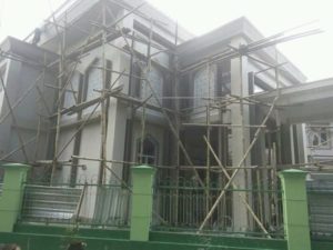 Pengerjaan Masjid sma 2 sragen jawa tengah Kanaya Setya 